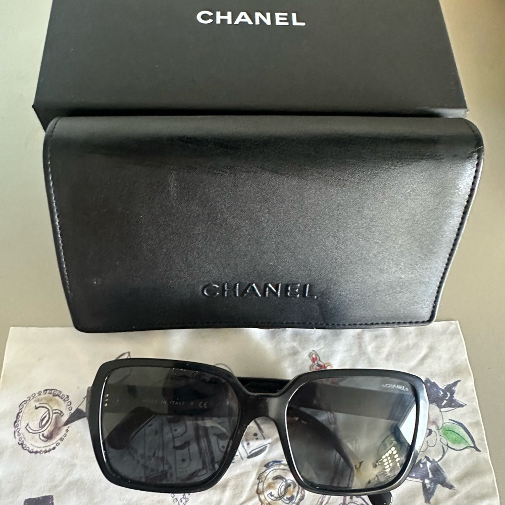 Chanel Black Sunglasses